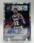 Magic Johnson 2019 Donruss Hall Dominator Auto /25 - Lakers # HD-MJS
