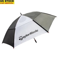 68 Inch Auto Open Golf Umbrella Vented Windproof Ergonomic Handle Durable Frame