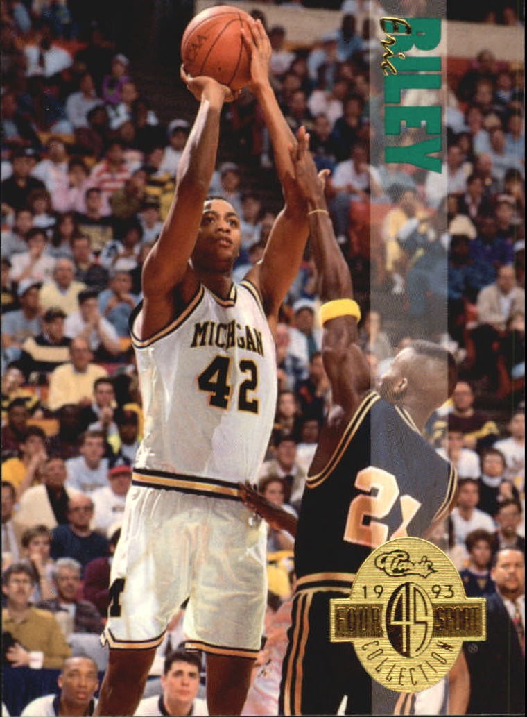 1993 Classic Four-Sport  #54 Eric Riley - NM-MT