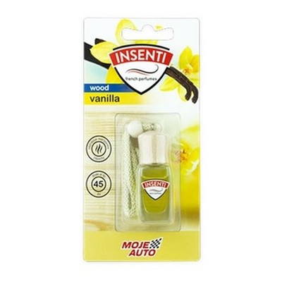 For AMTRA INSENTI 15-151 INSENTI WOOD AIR FRESHENER 8ml VANILIA BLISTER /MY CAR