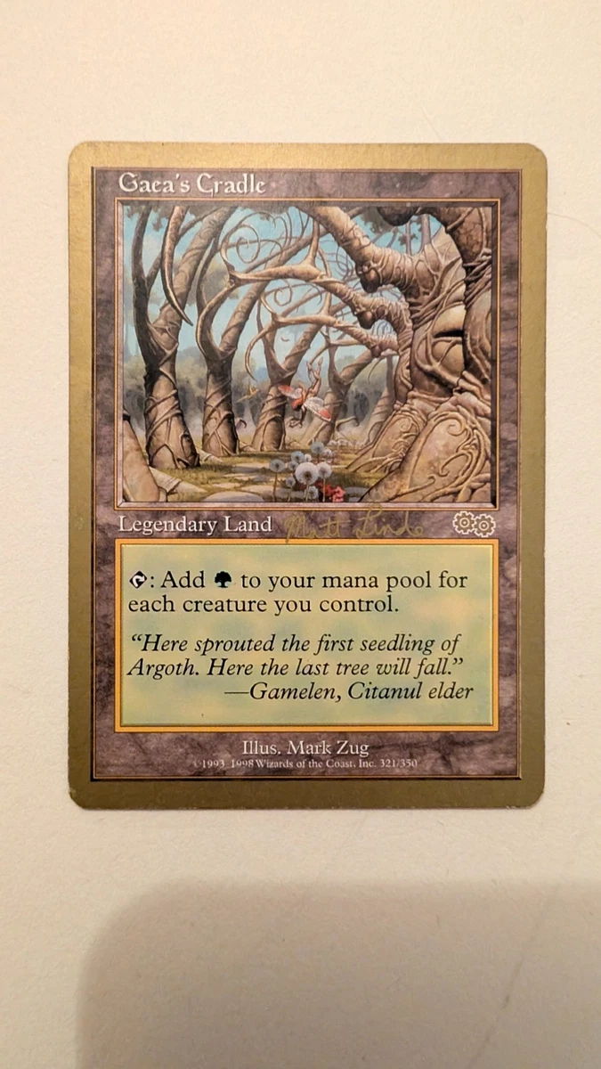 25+ Gaea's Cradle Magic: The Gathering Individual Trading Card