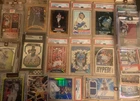 🔥 30 CARD LOT w 9 GRADED NFL NBA MLB RPA AUTO RC Gibbs Mahomes Griffey READ 👀