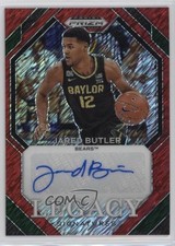 2024-25 Panini Prizm Draft Picks FOTL Red Shimmer 1/11 Jared Butler Auto 13c5