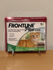 FRONTLINE Plus for Cats Flea and Tick Medicine Cat Feline 6 Month Supply Kitten