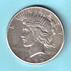 1922 S Peace Silver Dollar $1 90% Silver Coin US Mint San Francisco Circulated