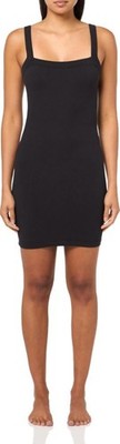 Florence by Mills Women's Softie Seamless Tank Dress, Black, X-Small