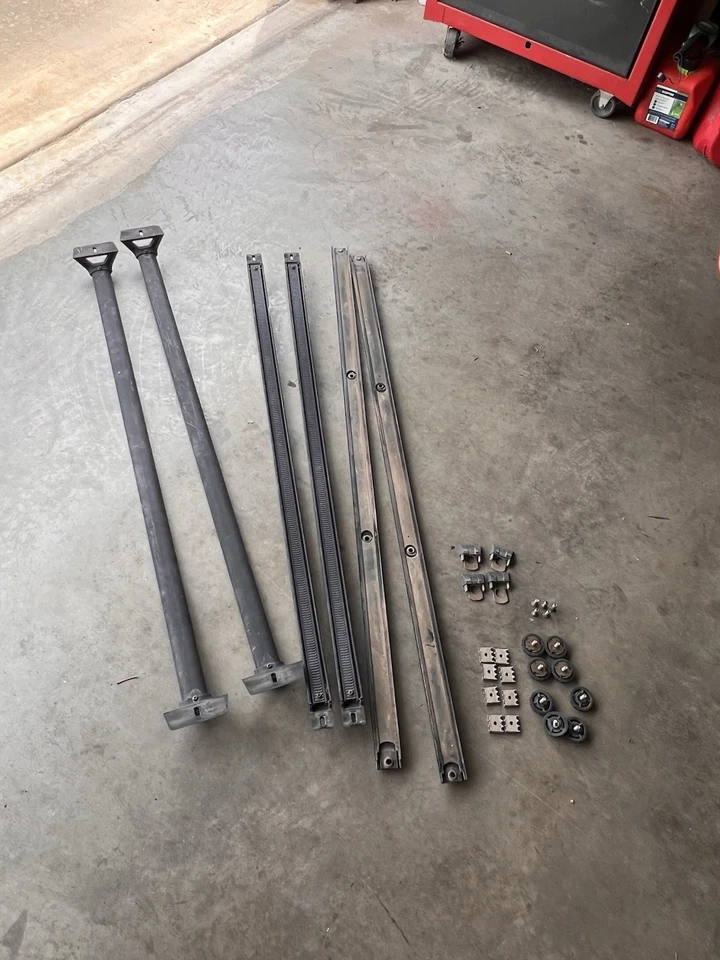 1986-1988 Ford Ranger Bronco II Complete Roof Rack Luggage Bars Factory OEM - Image 2 of 4