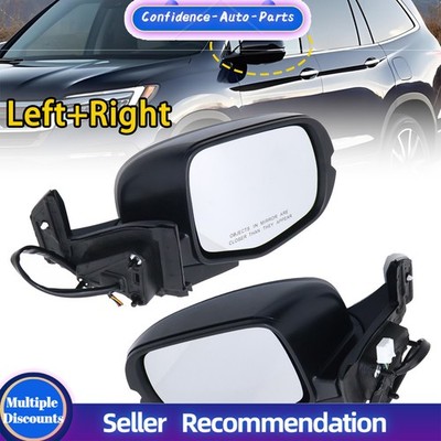 For Honda Pilot 2016-2017 3.5L LH+RH Side With Memory Heated Manual Fold Mirrors