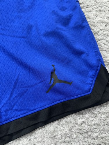 Nike Air Jordan Shorts Air Knit Jumpman Dri-FIT Basketball Shorts Blue Size XS - Picture 3 of 9