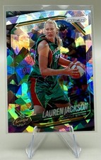 2025 Panini Prizm WNBA Lauren Jackson Cracked Ice Prizm #91