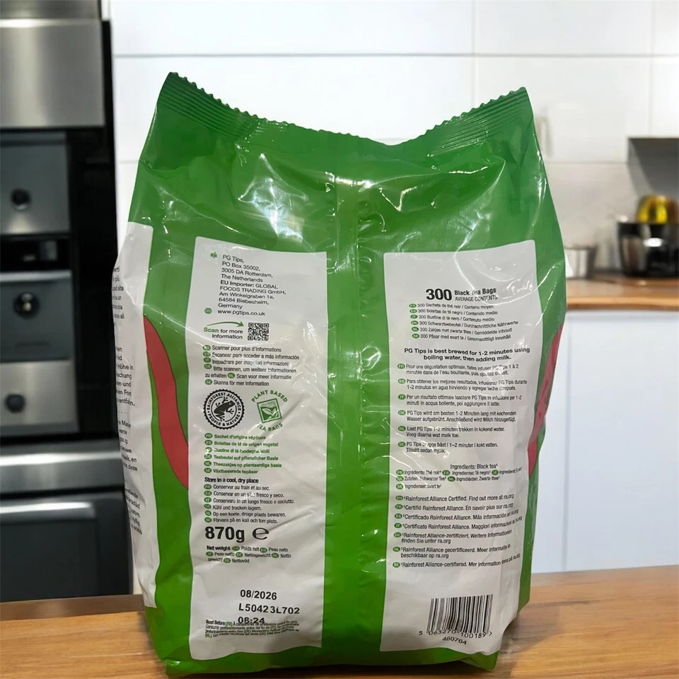 PG Tips Schwarztee Original | 900 Teebeutel |  3 x 870g | Schwarzer Tee Beutel - Bild 3 von 3