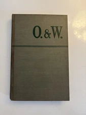 O. & W. New York Ontario & Western Railway by Helmer 1st Edition Charts included