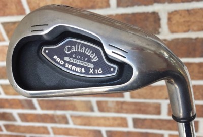 Callaway Steelhead X-16 Pro Series Single 6 Iron X100 Stiff Steel