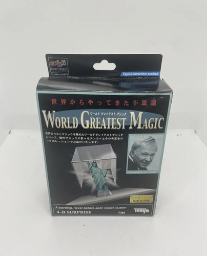 World Greatest Magic TENYO MAGIC TRICK 4-D Surprise From Japan Rare BRAND NEW!