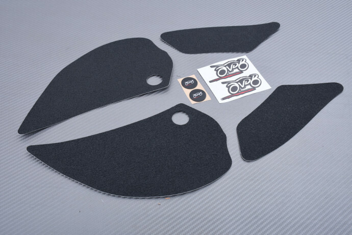 Grips de réservoir noir pour moto Yamaha Fazer 800 et FZ8S 2012-2016