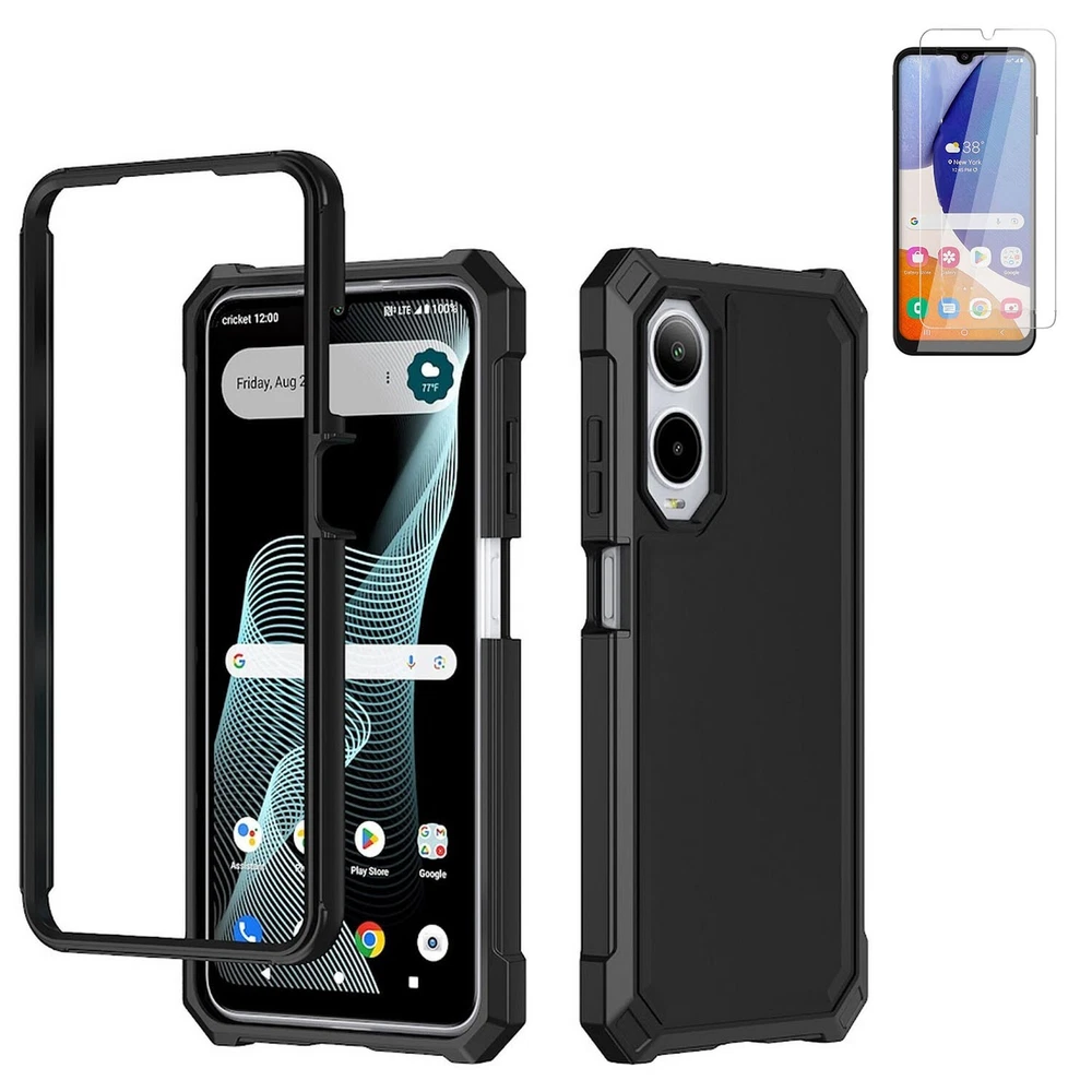 AT&T Verge Cricket Icon 6 Shockproof Full-Body Protective Phone Case  