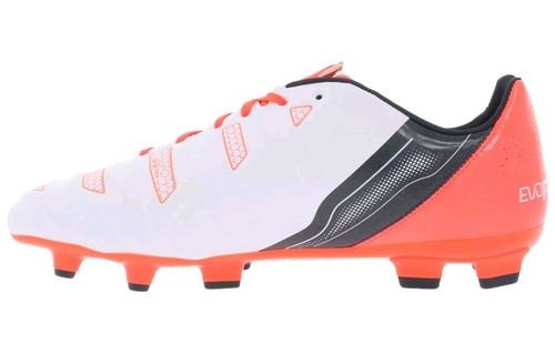 PUMA EVOPOWER 3.2 FG Men's Shoes Soccer Trainers White 103215 sz 6 euro 39 - Picture 6 of 11