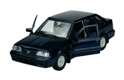 WELLY FSO POLONEZ ATU PLUS BLUE 1:34 DIE CAST METAL MODEL NEW IN BOX 43845