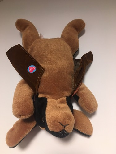 Ty Beanie Babies Doby the Doberman MANY ERRORS 1996 RETIRED FREE PVC FREE SHIP! - Picture 4 of 11