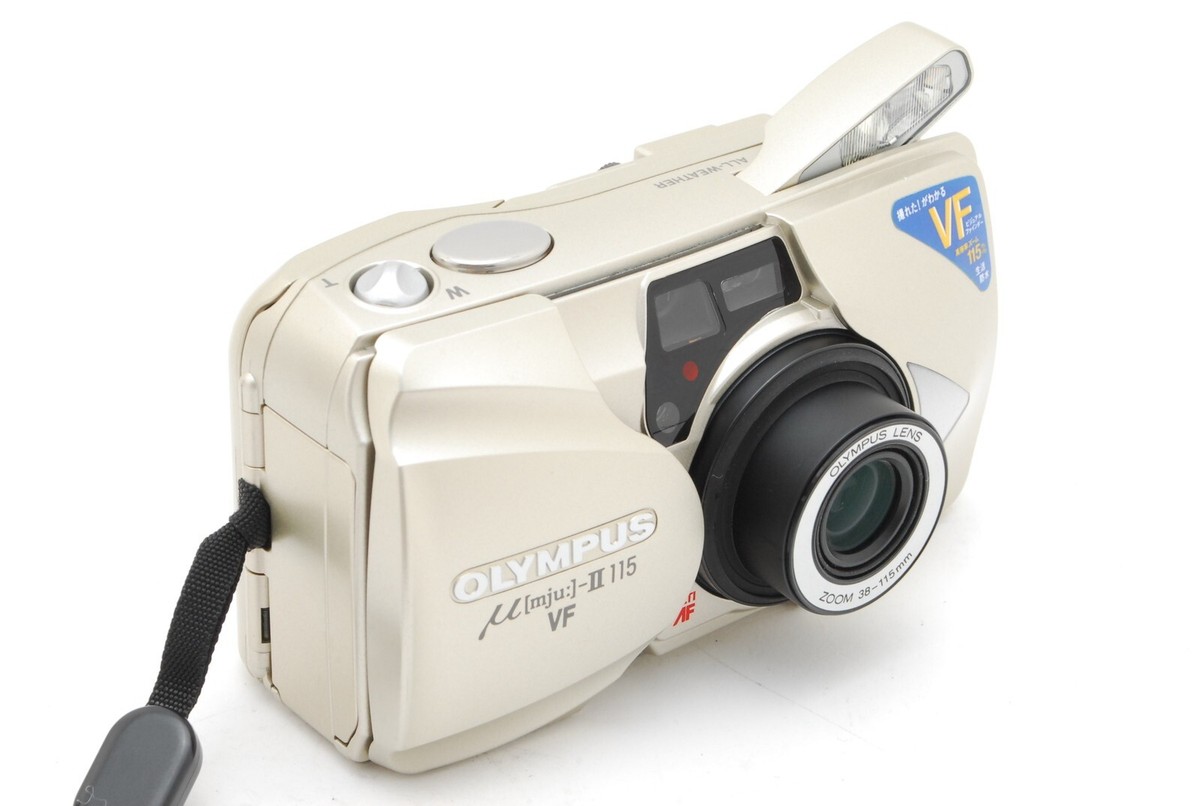 MINT w/Strap】Olympus Mju μ II 115 VF Point & Shoot Compact