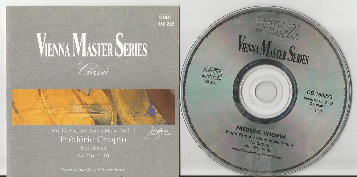 Chopin - Nocturnes No. 1-10 Peter Schmalfuss Pilz Vienna Masters