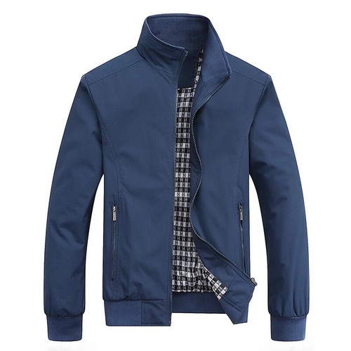 Men's Coat Fashion Trend Casual Jacket Large Loose Cardigan Middle aged Fashion - Picture 7 of 18