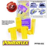 Powerflex Road Oberer Motorlager Einsatz FüR Vw Golf MK6 + R (09-12) PFF85-532