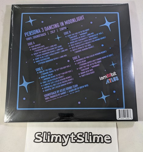 Persona 3 Dancing in Moonlight Soundtrack VGM Vinyl Record 2xLP (iam8bit) NEW - Picture 2 of 4