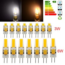 G4 LED COB Bulbs Dimmable 3W 6W Capsule Lamp Replace Halogen BulbS AC DC 12V