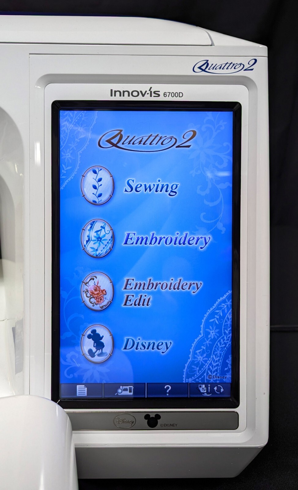 Brother Quattro 2 NV6700D Computerized Sewing & Embroidery Machine 