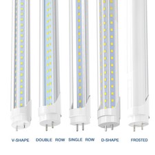 2FT 4FT T8 LED Tube Light Bulbs 9W 60W G13 Bi-Pin LED Shop Lights 5000K 6500K