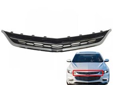 For 2016-2018 Chevrolet Malibu Grille Front Bumper Upper Grille Chrome