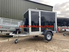New Tickners ECO 644 6FT x 4FT x 4FT Box Trailer with Side Door Lockable Inc VAT