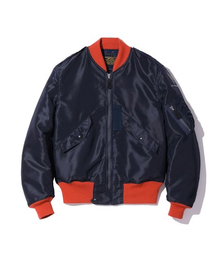 Buzz Rickson's B-15C/MOD Flight Jacket, Size 40, Nylon, KHK