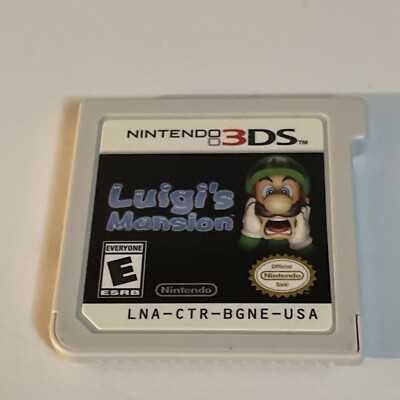 Mansion 3ds Luigi's Mansion Luigi's Mansion Nintendo 3DS Cart