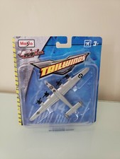 Maisto 2018 Tailwinds Fresh Metal Silver Airplane