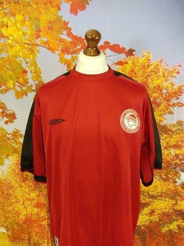 Camiseta Olympiakos 2003 local XXL Umbro manga corta fútbol Reino Unido hombre talla 2XL - Imagen 4 de 12