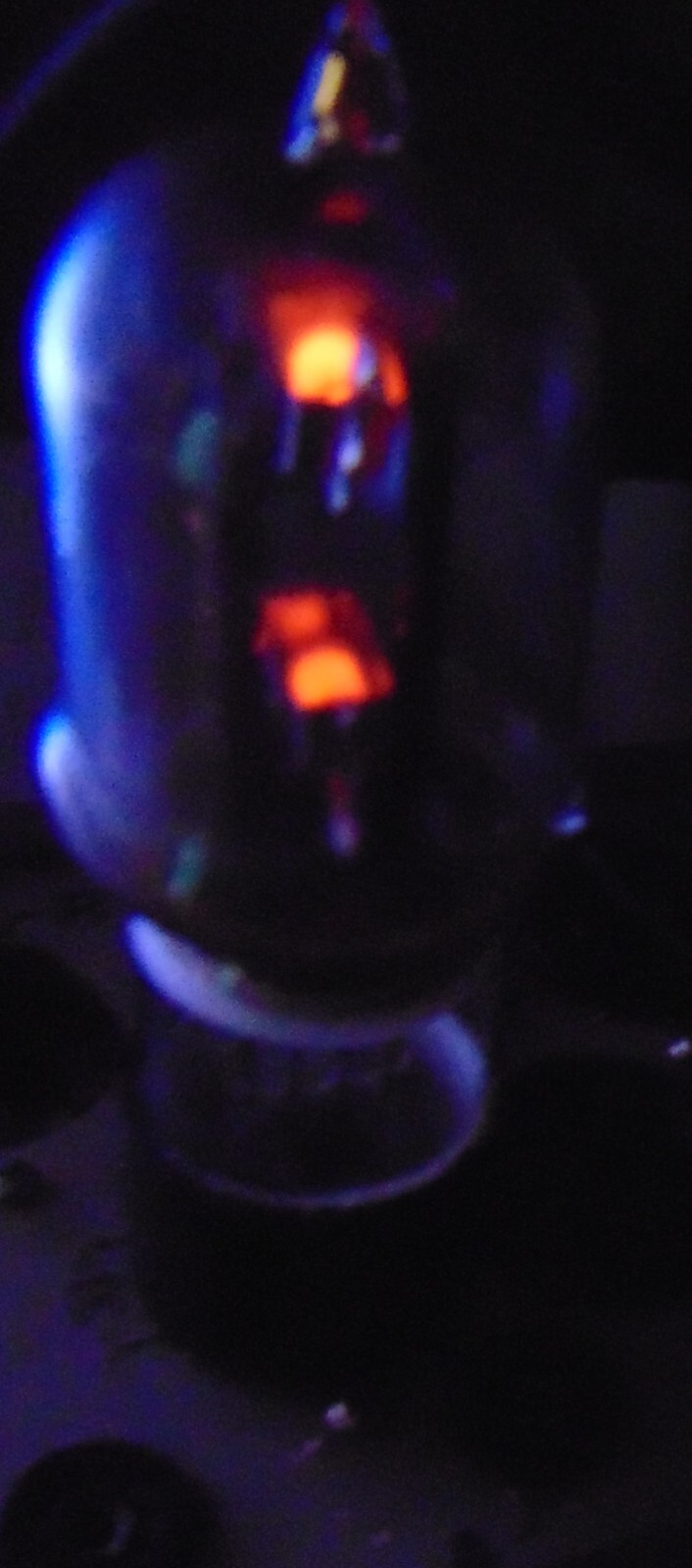 RARE G.E. NA-1 Sodium Vapour Lab-Arc LAMP TUBE WORKS VINTAGE Polariscope TESTED