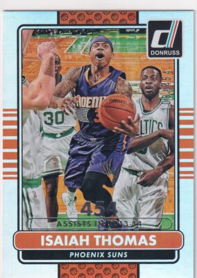2014-15 DONRUSS STAT LINE /454 ISAIAH THOMAS PHOENIX SUNS PARALLELS Z2854