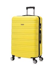 Large Suitcase Medium & Cabin Bag 4 Wheel Luggage Hard Shell ABS Travel Case Big