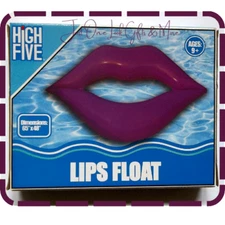 PURPLE LIPS POOL FLOAT