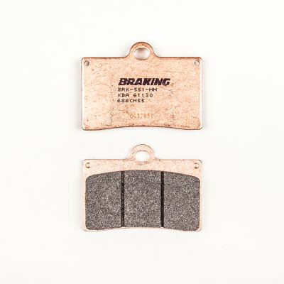 BRAKING 2007-2008 DB6 Delirio Bimota BRAKE PAD SET SINTERED SPORT 688CM55
