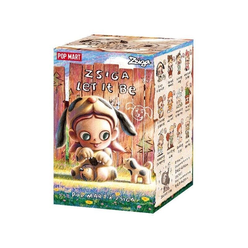 POPMART Zsiga シークレット Authentic Zsiga Let It Be Series Blind Box Confirmed Figures