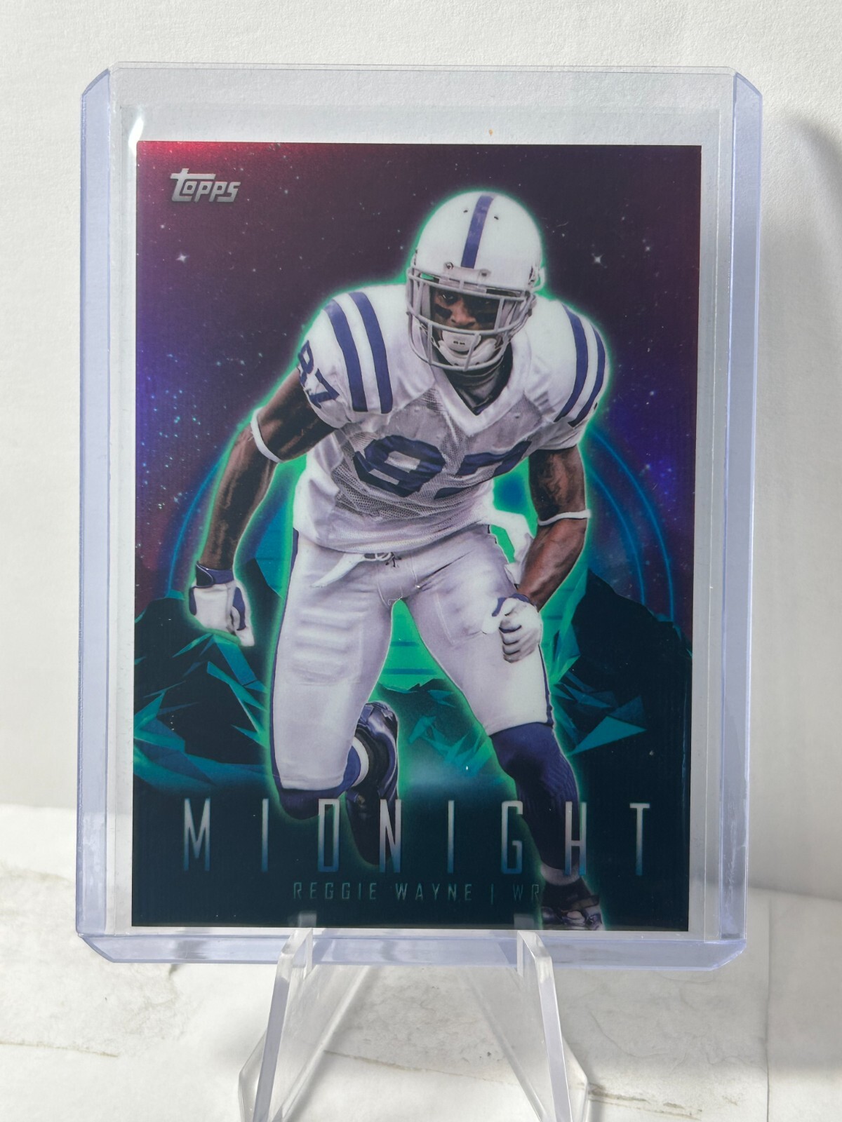 Reggie Wayne 2024 Topps Midnight Indianapolis Colts