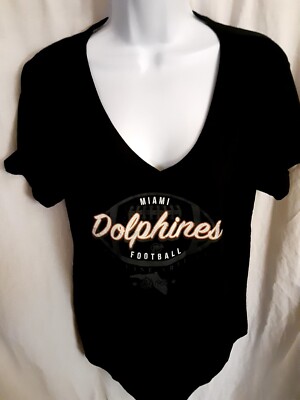 Miami Dolphins Women's NFL Team Apparel Shirt Small or XXL