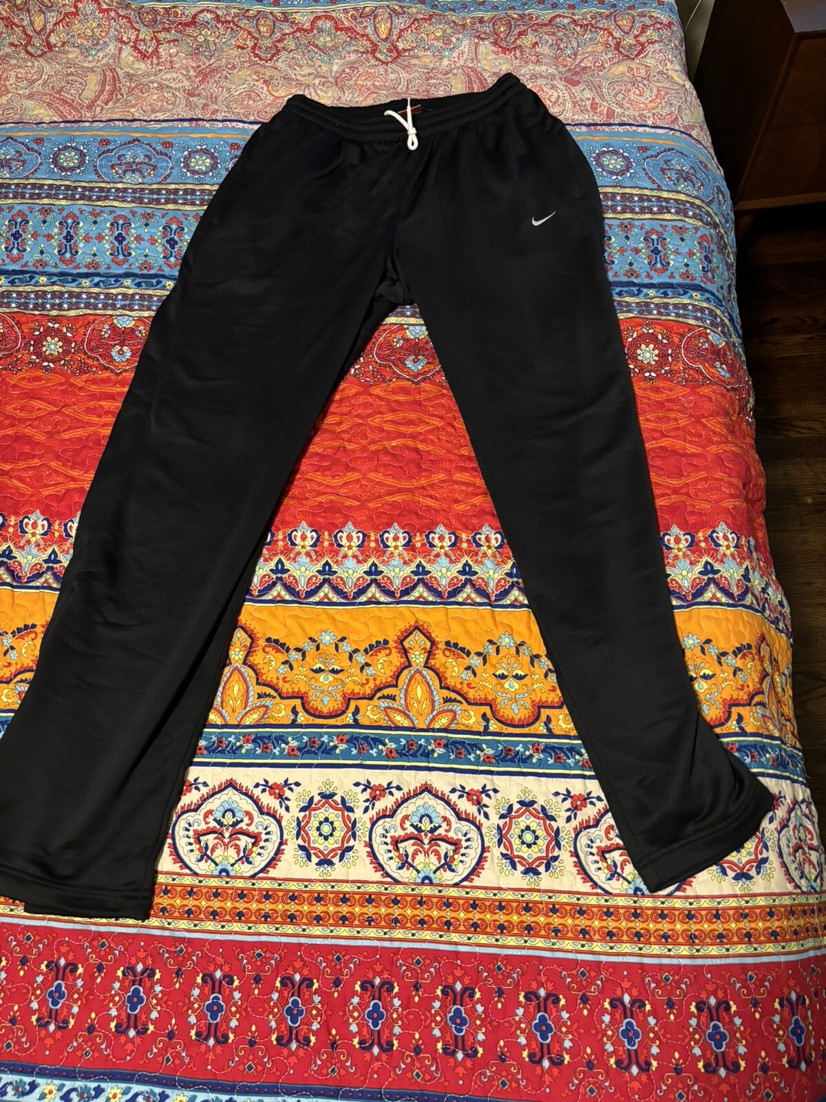 Nike Athletic Pants Men’s Black Dri Fit Zip Ankles RN56323 CA05553 eBay