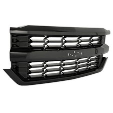 For 2016-19 2017 18 Chevy Silverado 1500 Front Bumper Upper Grill Black 84046156