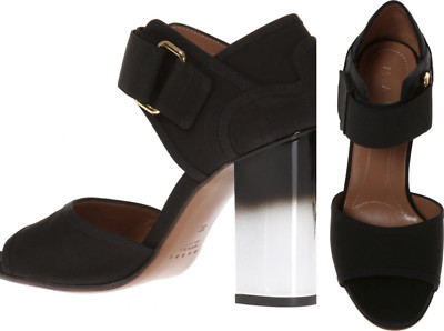 Marni Leather Rare Strap Ombre Sandals Schuhe Pumps Heels Shoes New 40,5