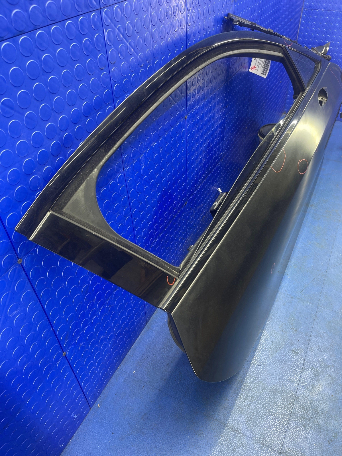 2014-2019 BMW I8 OEM FRONT RIGHT DOOR PROTONIC FROZEN BLACK (P5L) *DENT*
