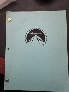 PARAMOUNT  1989 Revised First Draft Script Of GHOST. With Call Sheet